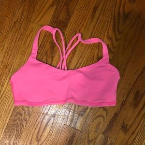 Pink Lululemon Sports Bra